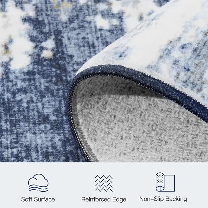 Lofus 9x12 Area Rug for Living Room, Abstract Large Rugs - Image 7