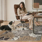 36"x48" Office Chair Mat for Hardwood Tile Floor, Under Desk Carpet Protector - Image 7