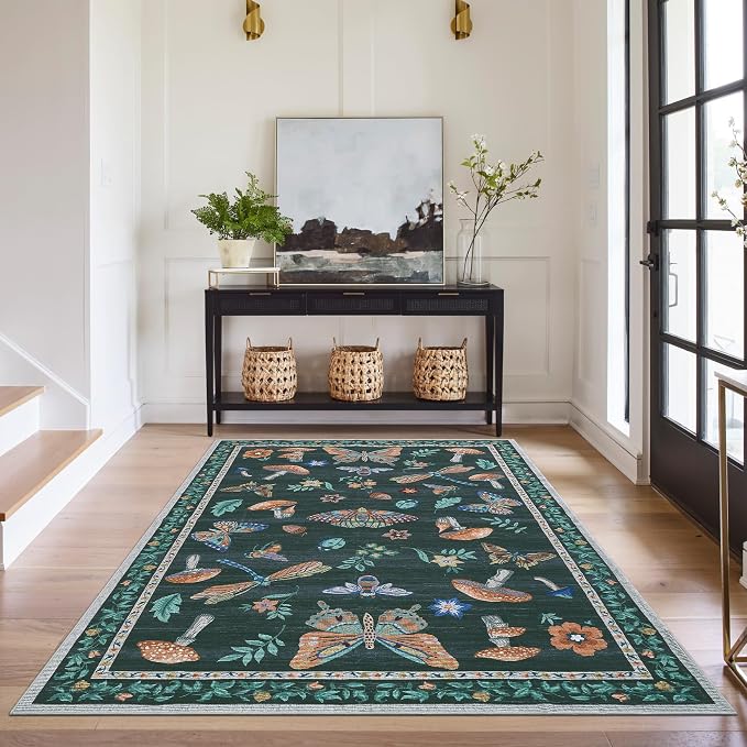 4 x 6 Rug Non-Slip Washable Carpet - Image 3