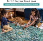 Moynesa Ultra-Thin Vintage Area Rug - Image 4
