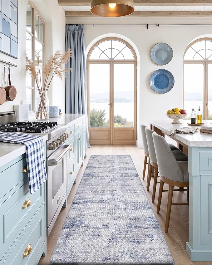 DEXI Kitchen Mats Cushioned Anti Fatigue, 23x86 Floor Padded Runner Rug Non Slip - Image 4