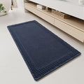 RESARE Waffle Bathroom Runner Rugs, Super Absorbent Bath Mat Non Slip Washable by Resare