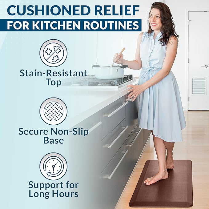 ComfiLife Anti Fatigue Floor Mat – 3/4 Inch Thick Kitchen Mats - Image 6
