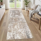 UERMEI 3x8 Washable Runner Rug for Hallway, Non Slip Low Pile Kitchen Carpet - Image 7
