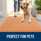 OLANLY Dog Door Mat for Muddy Paws 35x24, Absorbs Moisture and Dirt, Absorbent - Image 6