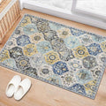 Lahome Moroccan Trellis Kitchen Rugs Non Slip Washable, 2x3 Rugs by Lahome