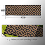 SAND MINE Reversible Mats, Plastic Straw Rug, Modern Area Rug, Large Floor Mat - Image 2