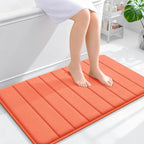 OLANLY Memory Foam Bath Mat 36x24, Super Soft Absorbent Bathroom Rugs, Quick Dry by OLANLY