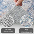 IOHOUZE Abstract Area Rug 4x5 Ft Washable Rugs - Image 4