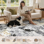 UERMEI 10x12 Area Rug for Living Room - Image 6