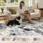 UERMEI 9x12 Area Rug for Living Room - Image 7