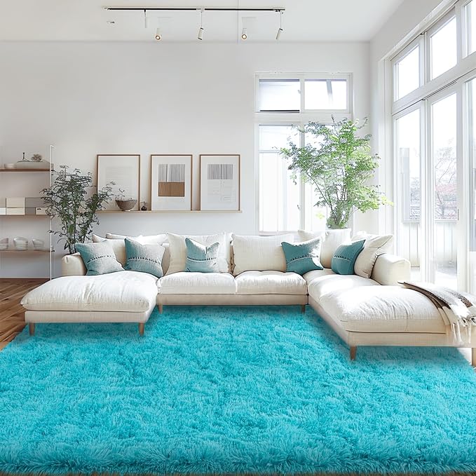Mugorn Area Rugs 9x12 Living Room, Large Fluffy Area Rugs by MUGORN