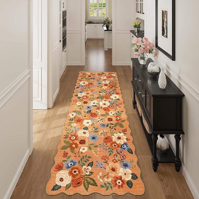 DUKINO 2x6 Runner Rug for Hallway, Washable Kitchen Rug - Image 7