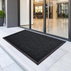 Commercial Door Mat 3'x6' Black, Heavy Duty Industrial Floor Mat - Image 7