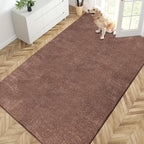 PURRUGS Easy Care Area Rug 4.5ft x 7ft, Non-Slip Washable Entryway Rug by PURRUGS