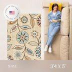 Maples Rugs Reggie Floral Area Rug - Image 3
