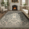 DCX Washable 5x7 Snake Rug, Soft Low Pile Carpet, Kid & Pet Friendly by DCXWashableRug