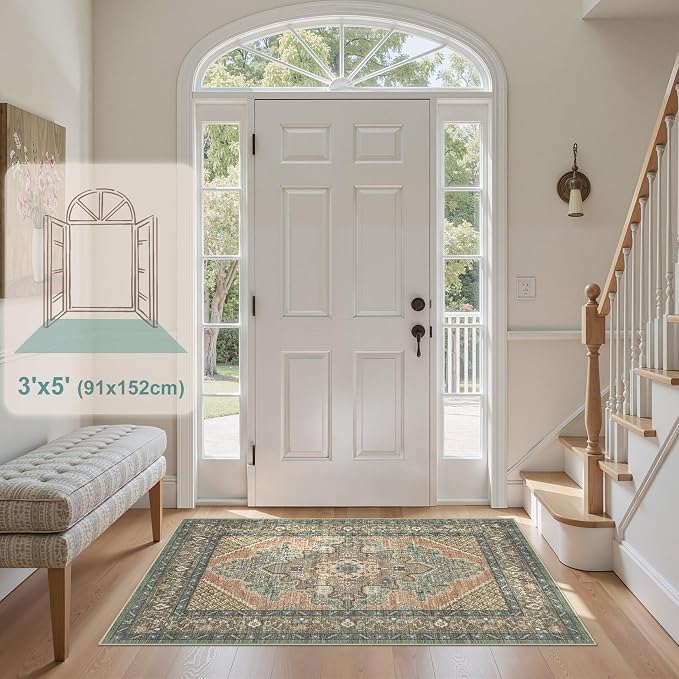 Tortania Area Rug Living Room Rugs - Image 2