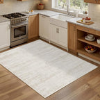 4x6 Rug - Stain Resistant Abstract Washable Rugs, Anti Slip Area Rugs - Image 6