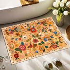 RELEANY Floral 2x3 Area Rugs Washable Print Boho Cute Carpet Non Slip Flower - Image 9
