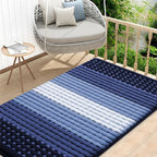 Kitinjoy Indoor Outdoor Door Mat, 48x32 Non-Slip Absorbent Dirt Trapper by Kitinjoy