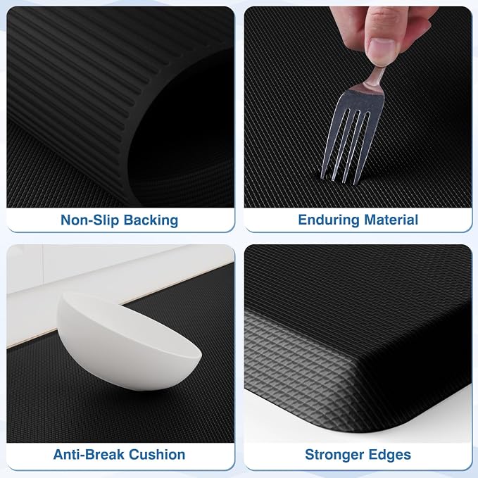 StepRite Kitchen Mats, Cushioned Anti Fatigue Kitchen Mats - Image 3