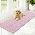OLANLY Dog Door Mat for Muddy Paws 47x17, Ultra Absorbent Chenille Mud Doormat by OLANLY