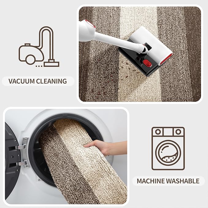 Kitinjoy Indoor Outdoor Door Mat, 40x24 Non-Slip Absorbent Dirt Trapper - Image 5