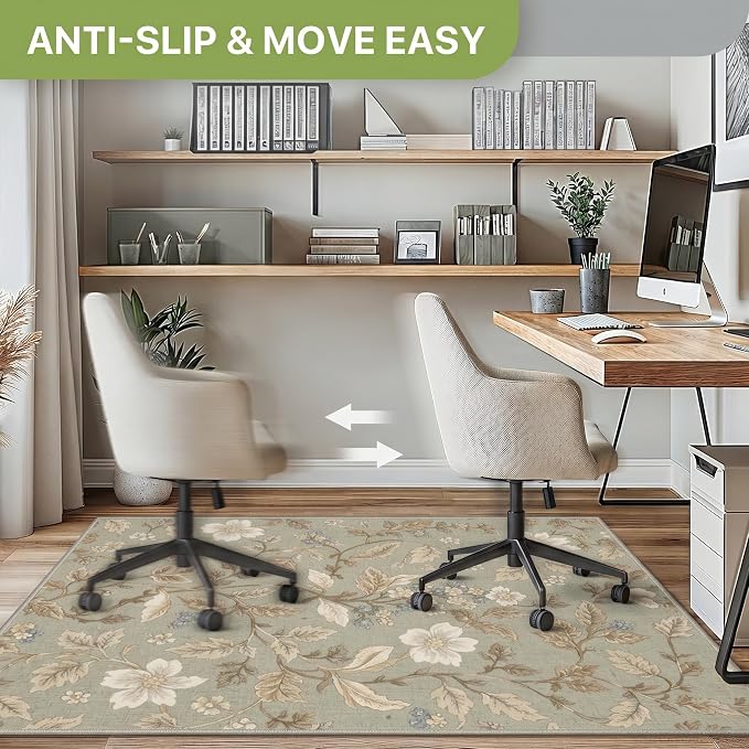 48"x72" Office Chair Mat for Hardwood Tile Floor, Under Desk Carpet Protector - Image 3