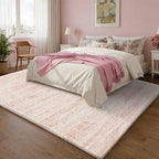 Latte&Fog Ultra Soft Thick Plush Bounce-Back, 5x7 Area Rugs - Image 6