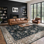 Rugxara 8x10 Area Rugs for Living Room, Large Washable Rug, Non Slip & Low Pile - Image 2