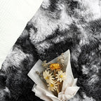 FlyDOIT Large Area Rugs for Living Room, 5x8 Feet Tie-Dyed Black and White - Image 5