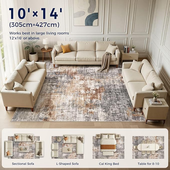 DMOYEST Area Rug Living Room Rugs - Image 6
