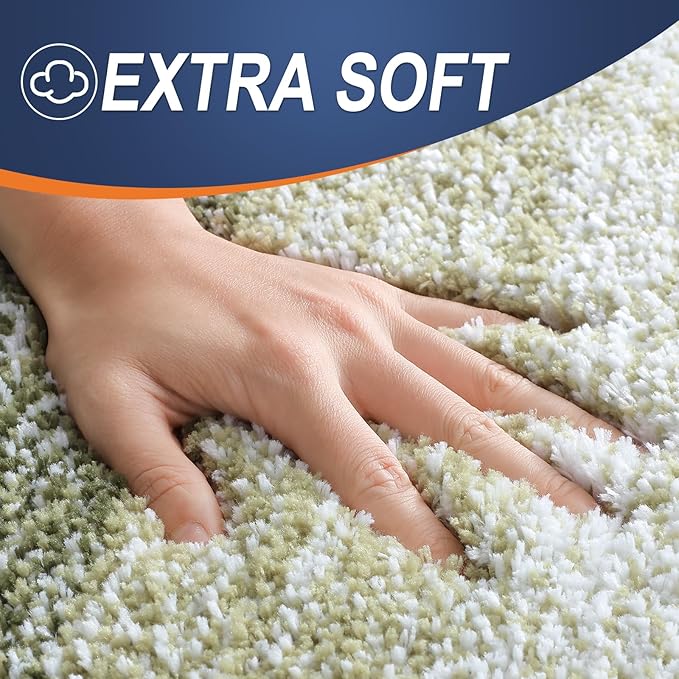 OLANLY Large Bathroom Rugs Mat 54x24, Extra Soft Absorbent Microfiber Bath Rugs - Image 3