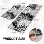 Arenarug Kitchen Mats for Floor 2PCS Cushioned Anti Fatigue Kitchen Mats - Image 2