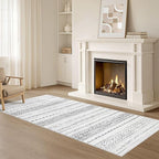 Nakagishi Runner Rug Kitchen Washable Rugs: 3x8 Non-Slip Boho Soft Modern Stain - Image 8