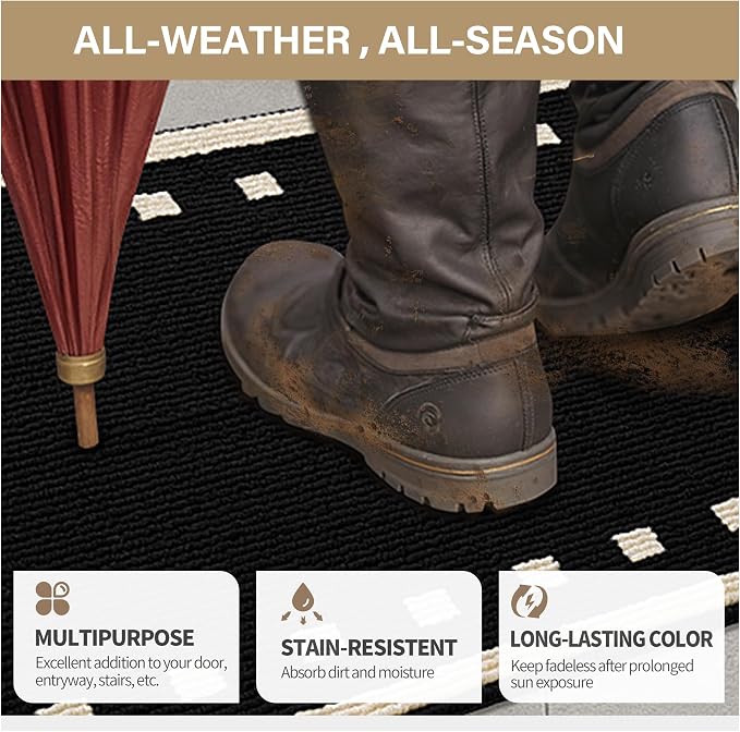 GRANNY SAYS Indoor Doormat, Non-Slip Front Door Mats, Outdoor Welcome Mat - Image 3