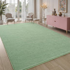 Pettop 5x7 ft Light Green Area Rugs - Image 7