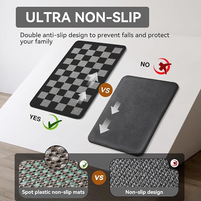 YDKGL Kitchen Mats for Floor, Super Absorbent Kitchen Rugs Non Slip Washable - Image 6