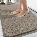 OLANLY Bathroom Rugs 34x21, Extra Soft Absorbent Chenille Bath Rugs, Rubber by OLANLY