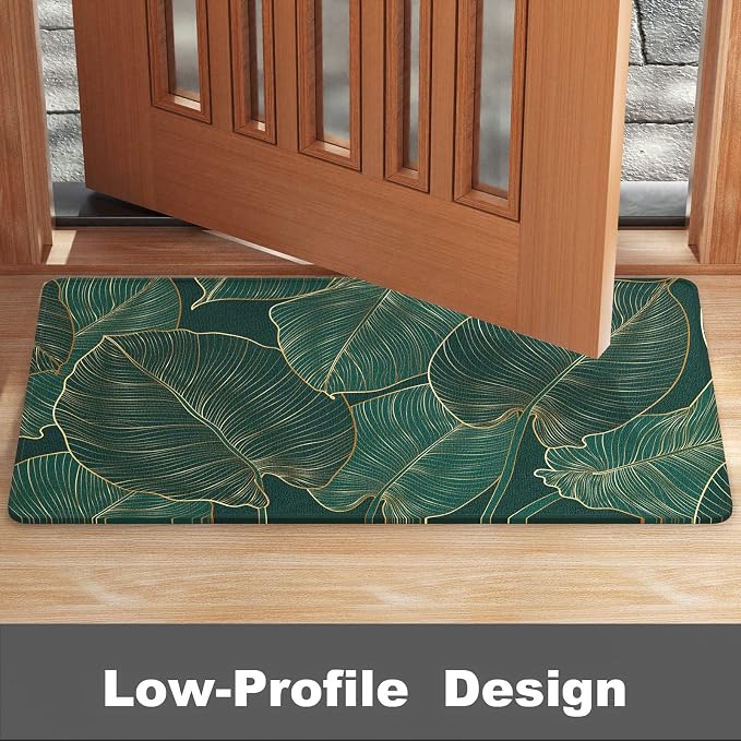 Rnivvi Front Door Mat, Heavy Duty Low Profile Anti-Slip Entryway Rug - Image 4