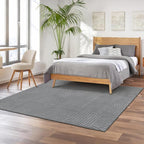 Pauwer 5x7 Washable Area Rugs for Living Room Modern Grey Solid Color Soft - Image 7