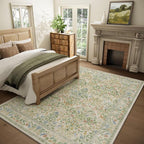 8x10 Area Rugs for Living Room: Washable Bedroom Rug Stain Resistant Non Slip - Image 2