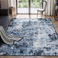 Rugflix 5x7 Area Rugs for Living Room, Washable Large Rug Stain-Resistant Low by RugflixAreaRugs