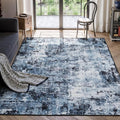 Rugflix 5x8 Area Rugs for Living Room, Washable Large Rug Stain-Resistant Low by RugflixAreaRugs