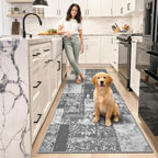 LOCHAS Washable Runner Rugs for Hallway, 2x6 Non Sip Soft Rug for Bedroom - Image 2