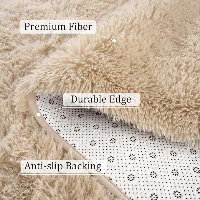 BENRON Fluffy Runner Rugs 2x4, Soft Long Runners - Image 4