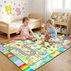 Educational ABC Area Rug 2.5x4 Feet Kids Rugs by HBUFBUQ