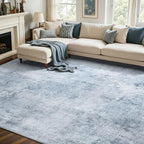 5x7 Ft Area Rugs for Living Room, Soft Non-Slip Washable Rugs Modern Abstract - Image 2