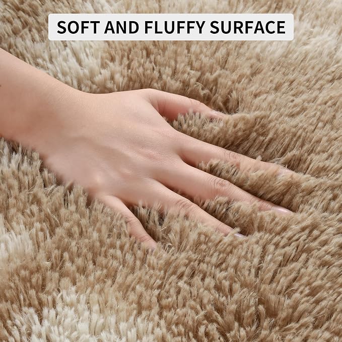 Tepook Area Rugs 9x12 for Living Room, Super Soft Fluffy Rugs for Bedroom - Image 7
